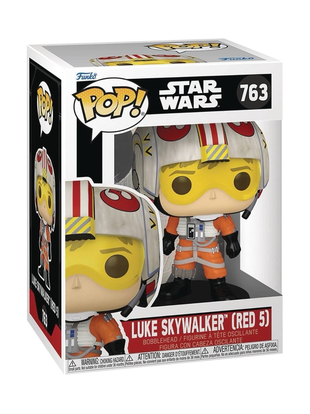 NIB Funko Pop! Star Wars Luke Skywalker (Red 5) #763 Vinyl Figure Funko